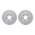 4512-59185 by DYNAMIC FRICTION COMPANY - GEOSPEC Coated Rotors with 5000 Brake Pads - Ceramic and Hardware