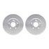 4512-59193 by DYNAMIC FRICTION COMPANY - GEOSPEC Coated Rotors with 5000 Brake Pads - Ceramic and Hardware