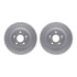 4512-59198 by DYNAMIC FRICTION COMPANY - GEOSPEC Coated Rotors with 5000 Brake Pads - Ceramic and Hardware