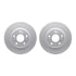 4512-59200 by DYNAMIC FRICTION COMPANY - GEOSPEC Coated Rotors with 5000 Brake Pads - Ceramic and Hardware