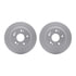 4512-59207 by DYNAMIC FRICTION COMPANY - GEOSPEC Coated Rotors with 5000 Brake Pads - Ceramic and Hardware