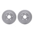 4512-59208 by DYNAMIC FRICTION COMPANY - GEOSPEC Coated Rotors with 5000 Brake Pads - Ceramic and Hardware