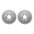 4512-63124 by DYNAMIC FRICTION COMPANY - GEOSPEC Coated Rotors with 5000 Brake Pads - Ceramic and Hardware