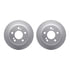 4512-63126 by DYNAMIC FRICTION COMPANY - GEOSPEC Coated Rotors with 5000 Brake Pads - Ceramic and Hardware