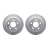 4512-63127 by DYNAMIC FRICTION COMPANY - GEOSPEC Coated Rotors with 5000 Brake Pads - Ceramic and Hardware