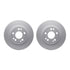 4512-63130 by DYNAMIC FRICTION COMPANY - GEOSPEC Coated Rotors with 5000 Brake Pads - Ceramic and Hardware