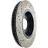 127.42099L by STOPTECH - StopTech Sport Drilled & Slotted Brake Rotor; Front Left