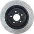 127.42100R by STOPTECH - StopTech Sport Drilled & Slotted Brake Rotor; Front Right