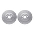 4512-63219 by DYNAMIC FRICTION COMPANY - GEOSPEC Coated Rotors with 5000 Brake Pads - Ceramic and Hardware