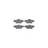4512-63220 by DYNAMIC FRICTION COMPANY - GEOSPEC Coated Rotors with 5000 Brake Pads - Ceramic and Hardware