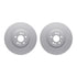 4512-63232 by DYNAMIC FRICTION COMPANY - GEOSPEC Coated Rotors with 5000 Brake Pads - Ceramic and Hardware