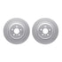 4512-63235 by DYNAMIC FRICTION COMPANY - GEOSPEC Coated Rotors with 5000 Brake Pads - Ceramic and Hardware