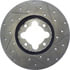 127.44017R by STOPTECH - Sport Drilled & Slotted Brake Rotor, Front Right