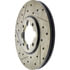 127.44017R by STOPTECH - Sport Drilled & Slotted Brake Rotor, Front Right