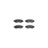 4512-63246 by DYNAMIC FRICTION COMPANY - GEOSPEC Coated Rotors with 5000 Brake Pads - Ceramic and Hardware