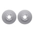 4512-65029 by DYNAMIC FRICTION COMPANY - GEOSPEC Coated Rotors with 5000 Brake Pads - Ceramic and Hardware