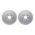 4512-65050 by DYNAMIC FRICTION COMPANY - GEOSPEC Coated Rotors with 5000 Brake Pads - Ceramic and Hardware