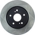 StopTech 126.48011SR Disc Brake Rotor StopTech Sport Slotted Brake Rotor; Front Right