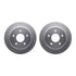 4512-48105 by DYNAMIC FRICTION COMPANY - GEOSPEC Coated Rotors with 5000 Brake Pads - Ceramic and Hardware