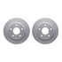 4512-48106 by DYNAMIC FRICTION COMPANY - GEOSPEC Coated Rotors with 5000 Brake Pads - Ceramic and Hardware