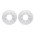 4512-48110 by DYNAMIC FRICTION COMPANY - GEOSPEC Coated Rotors with 5000 Brake Pads - Ceramic and Hardware