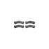 4512-48111 by DYNAMIC FRICTION COMPANY - GEOSPEC Coated Rotors with 5000 Brake Pads - Ceramic and Hardware