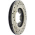 127.42024L by STOPTECH - StopTech Sport Drilled & Slotted Brake Rotor; Front Left