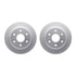 4512-48117 by DYNAMIC FRICTION COMPANY - GEOSPEC Coated Rotors with 5000 Brake Pads - Ceramic and Hardware