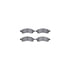 4512-48124 by DYNAMIC FRICTION COMPANY - GEOSPEC Coated Rotors with 5000 Brake Pads - Ceramic and Hardware