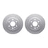 4512-48135 by DYNAMIC FRICTION COMPANY - GEOSPEC Coated Rotors with 5000 Brake Pads - Ceramic and Hardware