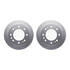 4512-48141 by DYNAMIC FRICTION COMPANY - GEOSPEC Coated Rotors with 5000 Brake Pads - Ceramic and Hardware