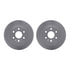 4512-48144 by DYNAMIC FRICTION COMPANY - GEOSPEC Coated Rotors with 5000 Brake Pads - Ceramic and Hardware