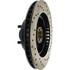 128.61002R by STOPTECH - Sport Cross Drilled Brake Rotor, Front Right