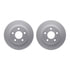 4512-53015 by DYNAMIC FRICTION COMPANY - GEOSPEC Coated Rotors with 5000 Brake Pads - Ceramic and Hardware