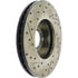 127.42056L by STOPTECH - StopTech Sport Drilled & Slotted Brake Rotor; Front Left