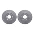 4512-56009 by DYNAMIC FRICTION COMPANY - GEOSPEC Coated Rotors with 5000 Brake Pads - Ceramic and Hardware
