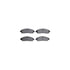 4512-58042 by DYNAMIC FRICTION COMPANY - GEOSPEC Coated Rotors with 5000 Brake Pads - Ceramic and Hardware