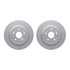 4512-58046 by DYNAMIC FRICTION COMPANY - GEOSPEC Coated Rotors with 5000 Brake Pads - Ceramic and Hardware