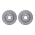 4512-58051 by DYNAMIC FRICTION COMPANY - GEOSPEC Coated Rotors with 5000 Brake Pads - Ceramic and Hardware