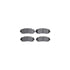 4512-58051 by DYNAMIC FRICTION COMPANY - GEOSPEC Coated Rotors with 5000 Brake Pads - Ceramic and Hardware