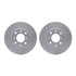 4512-59095 by DYNAMIC FRICTION COMPANY - GEOSPEC Coated Rotors with 5000 Brake Pads - Ceramic and Hardware