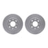 4512-59097 by DYNAMIC FRICTION COMPANY - GEOSPEC Coated Rotors with 5000 Brake Pads - Ceramic and Hardware