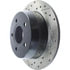 127.67043R by STOPTECH - StopTech Sport Drilled & Slotted Brake Rotor; Rear Right