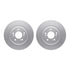 4512-59123 by DYNAMIC FRICTION COMPANY - GEOSPEC Coated Rotors with 5000 Brake Pads - Ceramic and Hardware