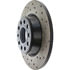 128.33099L by STOPTECH - StopTech Sport Cross Drilled Brake Rotor; Rear Left