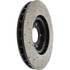 128.63080L by STOPTECH - StopTech Sport Cross Drilled Brake Rotor; Front Left