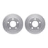 4512-74084 by DYNAMIC FRICTION COMPANY - GEOSPEC Coated Rotors with 5000 Brake Pads - Ceramic and Hardware