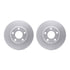 4512-74093 by DYNAMIC FRICTION COMPANY - GEOSPEC Coated Rotors with 5000 Brake Pads - Ceramic and Hardware