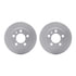 4512-74095 by DYNAMIC FRICTION COMPANY - GEOSPEC Coated Rotors with 5000 Brake Pads - Ceramic and Hardware