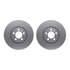 4512-74102 by DYNAMIC FRICTION COMPANY - GEOSPEC Coated Rotors with 5000 Brake Pads - Ceramic and Hardware